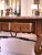 Wood 19th Century Spanish Baroque Carved Oak Console With Breccia Marble Top For Sale - Image 7 of 12