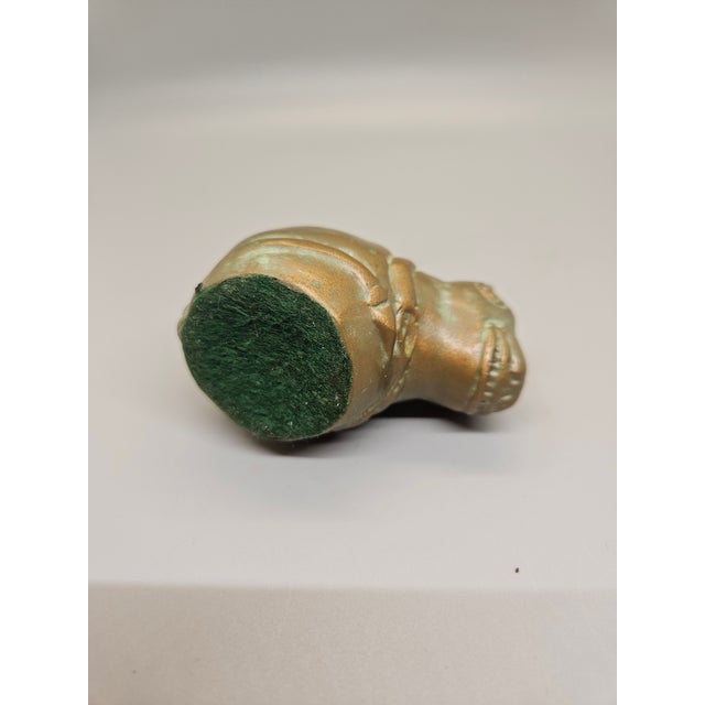 Figurative Vintage Asian Bronze Handmade Mouse Figurine For Sale - Image 3 of 3