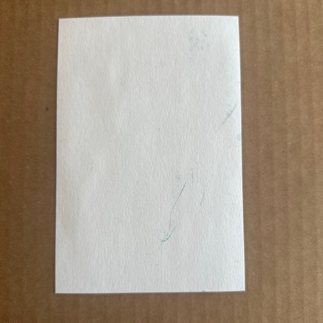 Coastal Original Watercolor Painting “Peaceful Perch” For Sale - Image 3 of 3