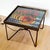 Mid-Century Modern Mid-Century Wrought Iron and Glass Mosaic Side Coffee Table, France 1960s For Sale - Image 3 of 18
