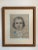 Mid 20th Century Circa 1950 Original Pastel Portrait of a Young Woman, Framed For Sale - Image 5 of 12