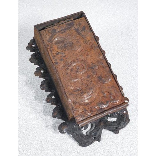 Ancient Lock with Iron Key, 1800s For Sale - Image 10 of 18