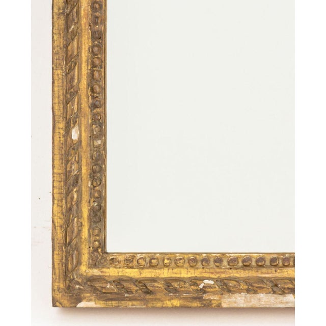 Late 20th Century Neoclassical Style Giltwood Framed Mirror For Sale - Image 5 of 6