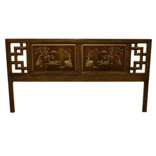Chinoiserie Dixie Furniture King Size Headboard For Sale
