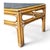 Mid-Century Modern Vintage Bamboo & Rattan Coffee Table Glass Top For Sale - Image 3 of 4