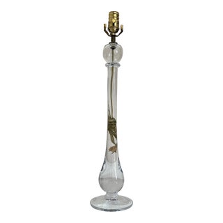 21st Century Simon Pearce Pomfret Handblown Glass Table Lamp For Sale