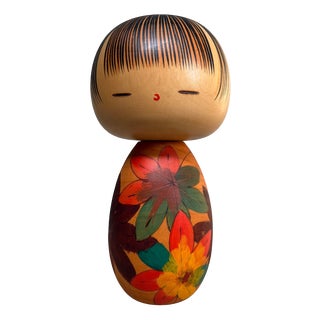 Shōwa Yamazato Kokeshi by Yuji Kawase, 1970s For Sale