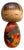 Shōwa Yamazato Kokeshi by Yuji Kawase, 1970s For Sale