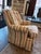 1990s 1990s Custom Swivel Chair by Jessica Charles For Sale - Image 5 of 7