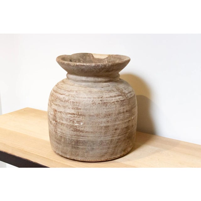 19th Century Large North Indian Antique Pot For Sale - Image 5 of 9