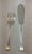 1980s Silver Plated Pair Fish Servers, Fish Serving Fork & Fish Serving Knife, Feather Edge. For Sale - Image 12 of 13