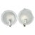 Art Deco Czech Frosted Glass Wall Lights, 1940s, Set of 2 For Sale - Image 11 of 11
