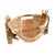 This handwoven twig handle basket combines nautical charm with vibrant colors, making it a perfect addition to any...