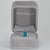 Contemporary 5.4Ct Blue Zircon Ring With Natural Diamond Accents: Solid 14k Gold, Size 6.75 For Sale - Image 3 of 10