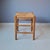Wood and Rush Stools, 1960s, Set of 3 For Sale - Image 4 of 8