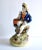 Ceramic Antique Mid-19th-Century Staffordshire Figurine of a Boy, Monkey, and Organ Grinder For Sale - Image 7 of 13