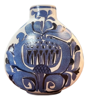 Tenera Faience Vase by Cari Christensen for Royal Copenhagen, Denmark, 1960s