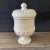 White Antique Italian Apothecary Jar Venetian Aster Porcelain Urn Large For Sale - Image 8 of 10