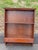 Wood 1960 Mid-Century Modern Cherry Wood 2-Tier Wall Shelf With Drawer For Sale - Image 7 of 13