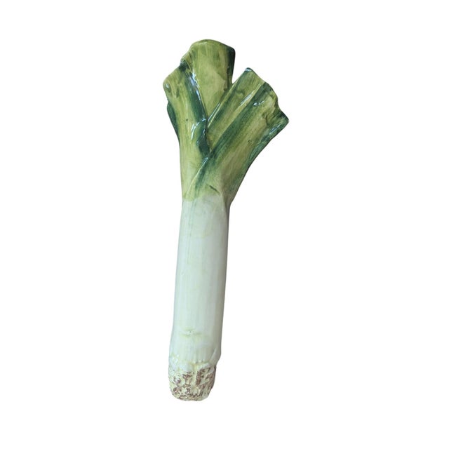 Vintage Trompe Loleil Ceramic Vegetable Decorative Objects - Set of 5 For Sale - Image 13 of 17