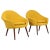 Yellow Set of Lounge Chairs in Yellow Model 187 attributed to Hans Olsen for Hallingdal from Kvadrat, 1950s For Sale - Image 8 of 8