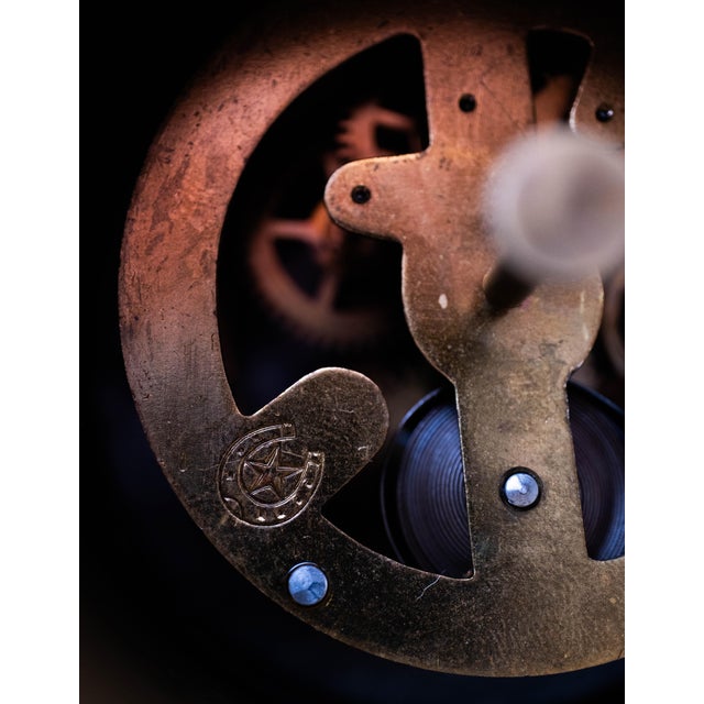 Antique Art Nouveau Mantel Clock by Carl Werner, 1890s For Sale - Image 10 of 18