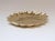 Vintage Italian Brass Scalloped Decorative Tray For Sale In New York - Image 6 of 12