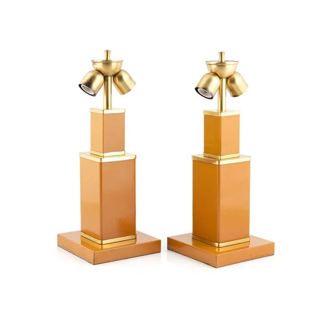 Italian Table Lamps, 1970s, Set of 2 For Sale - Image 4 of 4