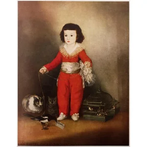 1950s After Goya's Red Boy, First Edition Lithograph