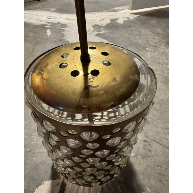 1950's Rupert Nikoll Hanging Bubble Lamp For Sale In Los Angeles - Image 6 of 9