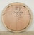 Wood Handcrafted 33 In. Round Copper Collage Art Wall Mirror For Sale - Image 7 of 7