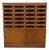 Large English Haberdashery Shop Cabinet with Glass Fronted Drawers, 1920s For Sale