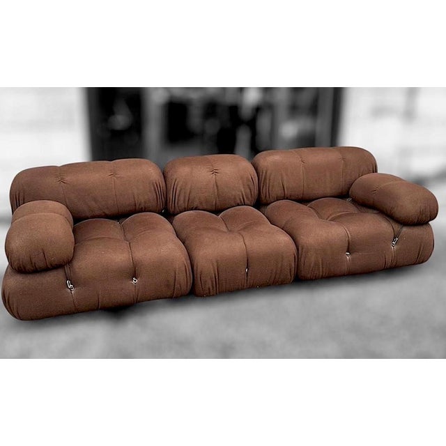 Postmodern Camaleonda Modular Set by Mario Bellini for C&B Italia, 1973, Set of 5 For Sale - Image 3 of 9