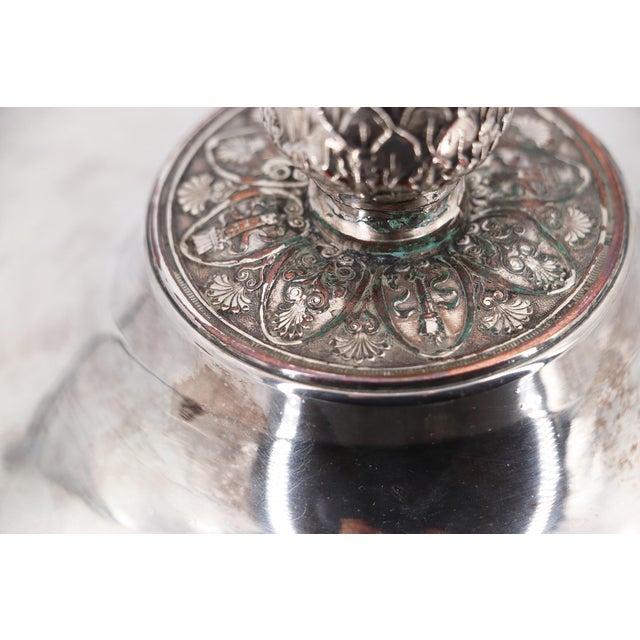 19th Century 19th Century French Silver-Plated Tureen With Coat-of-Arms For Sale - Image 5 of 17