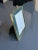 French Vintage Frame Burnes of Boston Green Marbled Print and Golden Ormulu Trim For Sale - Image 3 of 3