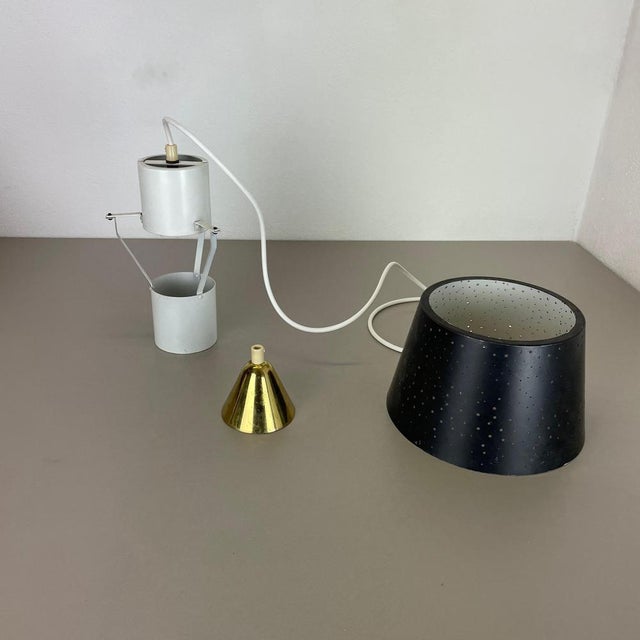 Modernist Space Age Hanging Light attributed to Ernest Igl for Hillebrand Lights, 1960s For Sale - Image 10 of 18