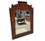 Traditional Mahogany Inlaid Georgian Mirror W Ebony Trim For Sale - Image 3 of 5
