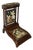 Napoleon III Brown Wooden Prie-Dieu For Sale