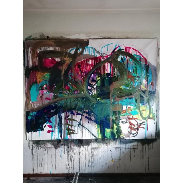 Stefano Mazzolini, Odessa, 2023, Acrylic & Oil on Canvas For Sale - Image 12 of 16