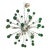 Contemporary Chandelier Green Sputnik Murano Glass Chandelier For Sale - Image 6 of 7