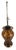 Vintage Tortoiseshell Art Glass Table Lamp For Sale In Chicago - Image 6 of 11