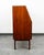 Mid-Century Modern Mid Century Danish Modern Secretary Desk Bureau Denmark Teak Drawer Tambour Door For Sale - Image 3 of 12