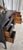 Black Vanity With Chair, 1930s Parisian, Romantic Style For Sale - Image 13 of 18