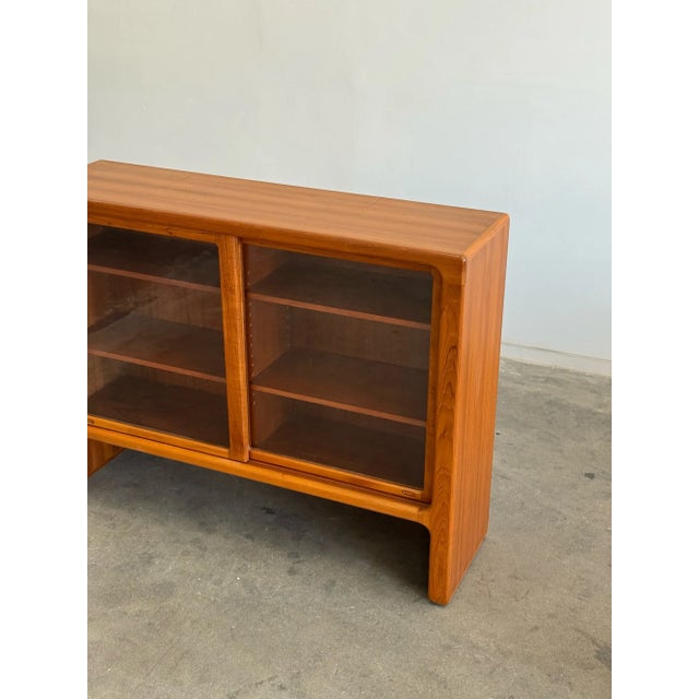 1980s 1980s Low Profile Teak Bookcase For Sale - Image 5 of 6