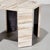 Vintage bone veneer side tables adds a touch of elegance to any home decor. With intricate bone veneer detailing and...