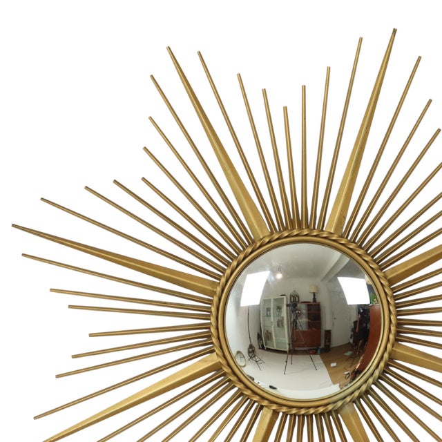 Large Vintage Sun Mirror from Vallauris, France, 1960s For Sale - Image 4 of 18