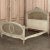 French 19th Century French Louis XVI Painted Queen Bed With Caning For Sale - Image 3 of 18