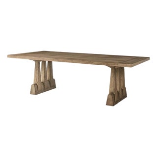 Rustic Oak Dining Table For Sale