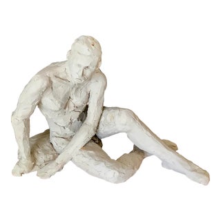 Modern Sculpture Study of a Male Form For Sale