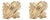 Vintage Tiffany & Co. X 18k Yellow Gold 0.53ctw Diamond Clip on Earrings, Pair For Sale